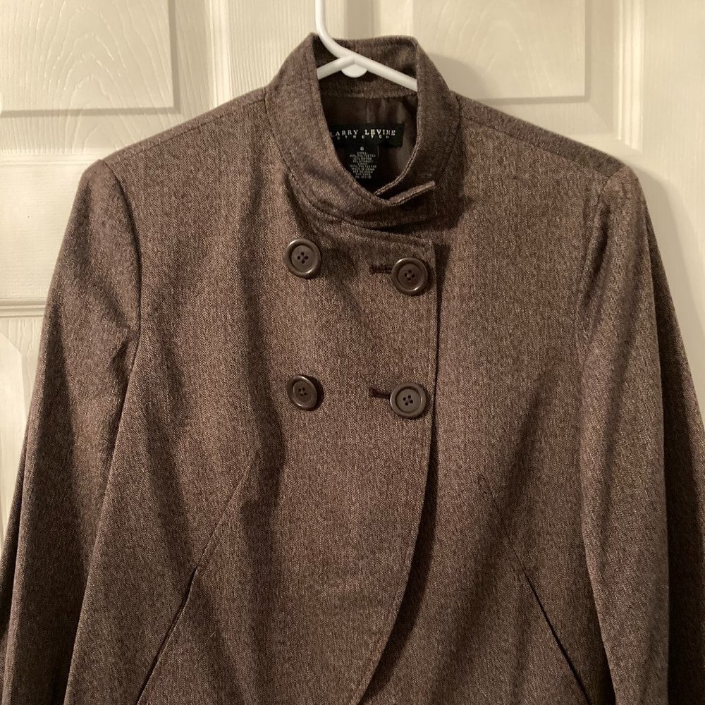 Larry Levine Jacket Brown